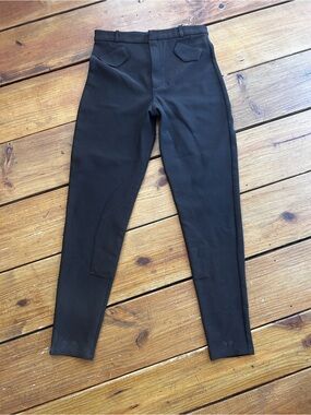 Equestrian Designs Riding Pants – Size Large – Brown Stretch Breeches